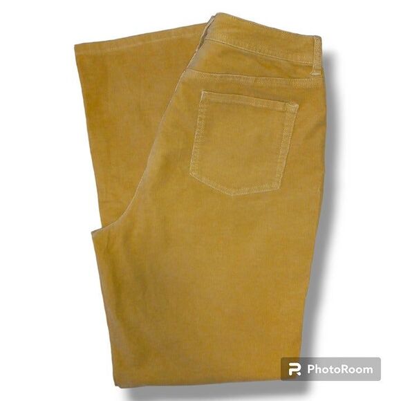 Chicos Corduroy 5 Pocket Bootcut Pants-Size 2/US 12-Stretch-Classic-Minimal - Picture 1 of 9